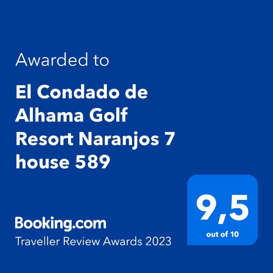 El Condado De Alhama Golf Resort Naranjos 7 House 589 Alhama de Murcia Εξωτερικό φωτογραφία